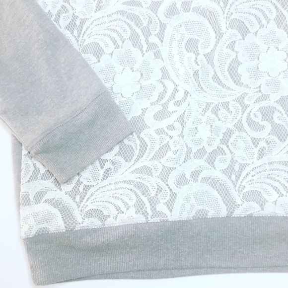 Apt 9 lace sweater Lg - Picture 4 of 8